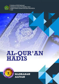 Image of AL  QUR'AN HADITS MA  KELAS X