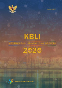 Image of Klasifikasi Baku Lapangan Usaha Indonesia (KBLI) 2020