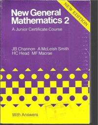 Image of New General Mathematics 2 - A Junior Certificate Course