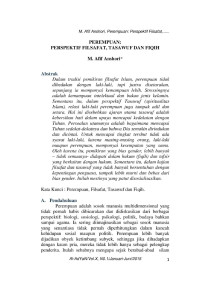 Image of PEREMPUAN: PERSPEKTIF FILSAFAT, TASAWUF, DAN FIQIH